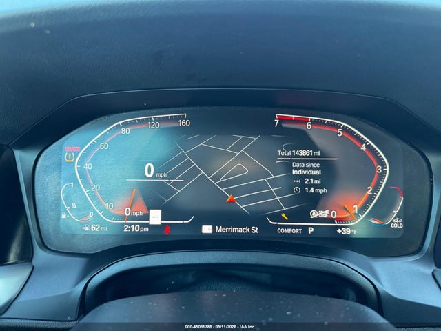 45031788 :رقم المزاد ، 3MW5R7J0XL8B09124 vin ، 2020 Bmw 330i Xdrive مزاد بيع