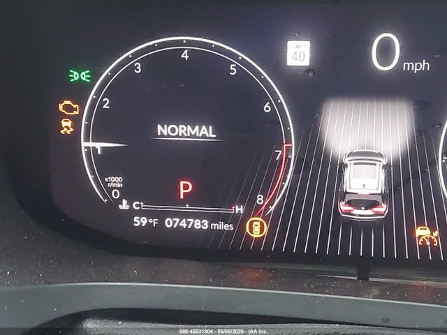 45031804 :رقم المزاد ، 5J8YD9H46NL004533 vin ، 2022 Acura Mdx Technology Package مزاد بيع