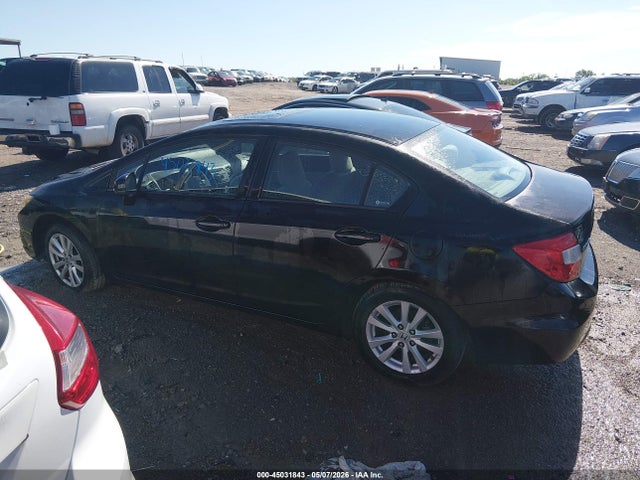 45031843 :رقم المزاد ، 2HGFB2F87CH510358 vin ، 2012 Honda Civic Ex مزاد بيع