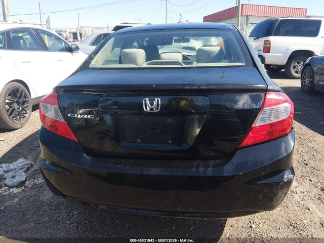 45031843 :رقم المزاد ، 2HGFB2F87CH510358 vin ، 2012 Honda Civic Ex مزاد بيع