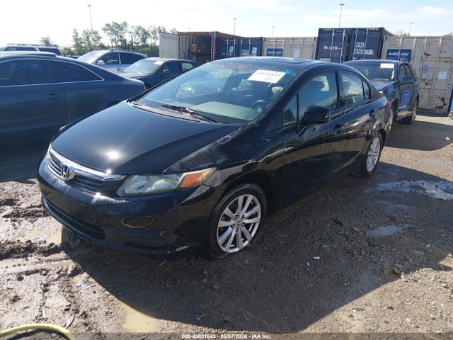 45031843 :رقم المزاد ، 2HGFB2F87CH510358 vin ، 2012 Honda Civic Ex مزاد بيع