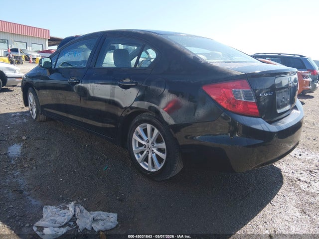 45031843 :رقم المزاد ، 2HGFB2F87CH510358 vin ، 2012 Honda Civic Ex مزاد بيع