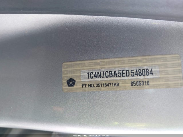 Aukcja sprzedaży 2014 Jeep Compass Sport, vin: 1C4NJCBA5ED548084, numer aukcji: 45031990