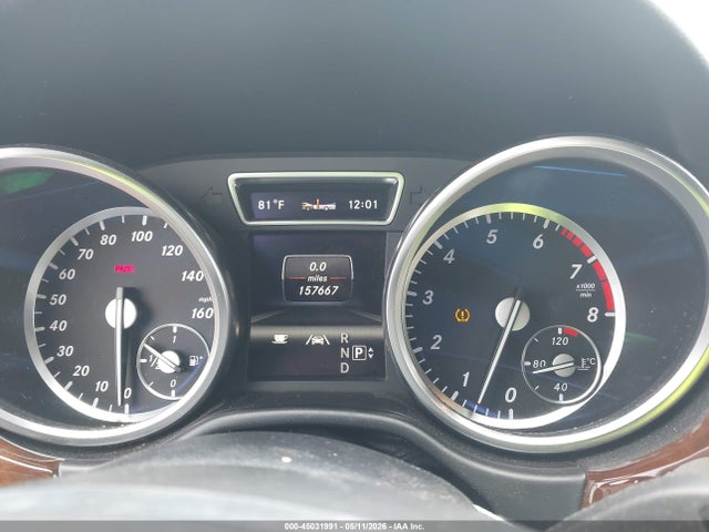 Продаж на аукціоні авто 2013 Mercedes-benz Ml 350, vin: 4JGDA5JB8DA099920, номер лоту: 45031991