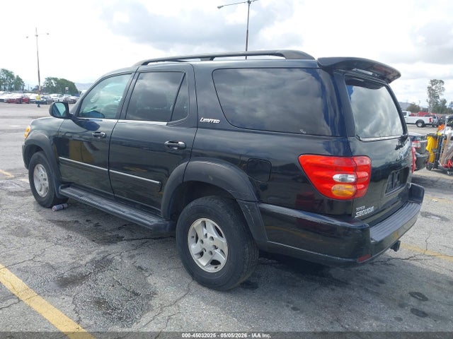 Продажа на аукционе авто 2002 Toyota Sequoia Limited V8, vin: 5TDZT38A52S124133, номер лота: 45032025