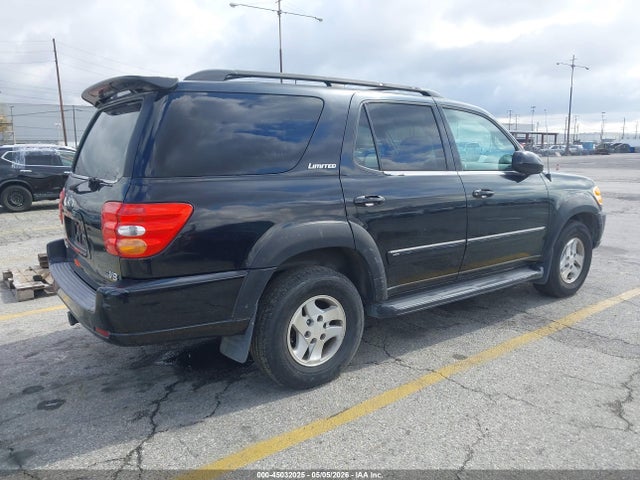 Продажа на аукционе авто 2002 Toyota Sequoia Limited V8, vin: 5TDZT38A52S124133, номер лота: 45032025