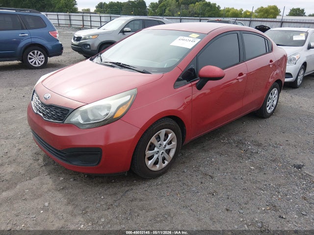 2015 Kia Rio Lx მანქანა იყიდება აუქციონზე, vin: KNADM4A34F6453532, აუქციონის ნომერი: 45032145