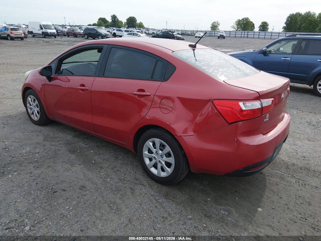 2015 Kia Rio Lx მანქანა იყიდება აუქციონზე, vin: KNADM4A34F6453532, აუქციონის ნომერი: 45032145