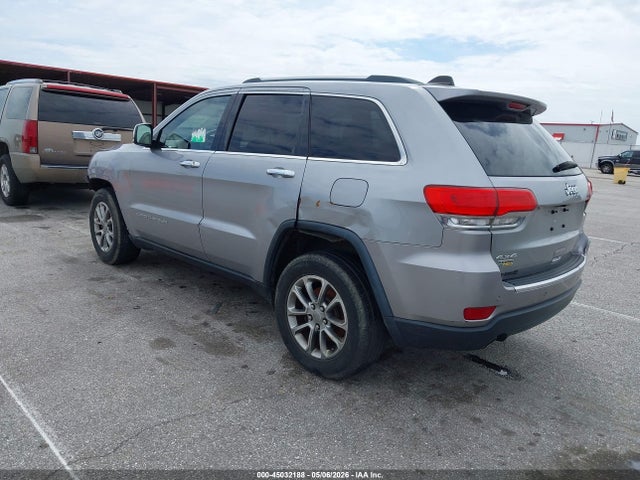 2014 Jeep Grand Cherokee Limited მანქანა იყიდება აუქციონზე, vin: 1C4RJFBG8EC466413, აუქციონის ნომერი: 45032188