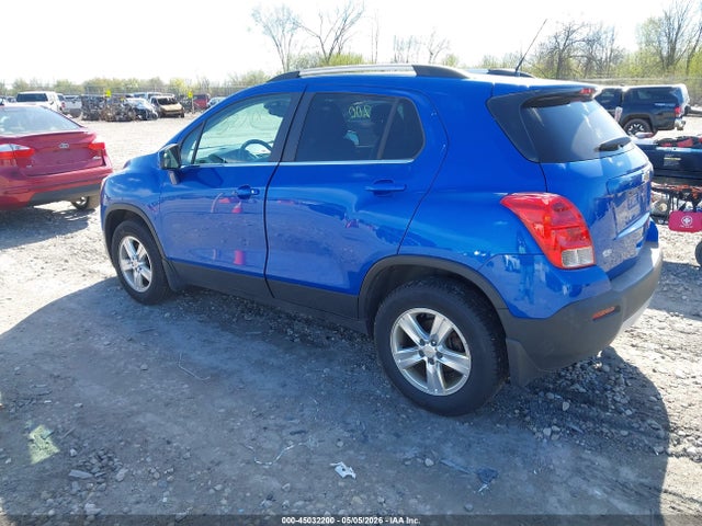 Продажа на аукционе авто 2016 Chevrolet Trax Lt, vin: KL7CJPSB6GB560554, номер лота: 45032200