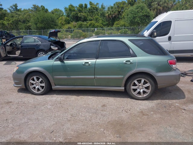 2006 Subaru Impreza Outback Sport მანქანა იყიდება აუქციონზე, vin: JF1GG68606H813005, აუქციონის ნომერი: 45032345