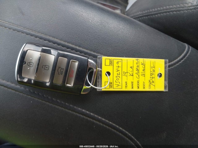 Продаж на аукціоні авто 2019 Kia Cadenza Technology, vin: KNALC4J18K5164862, номер лоту: 45032449