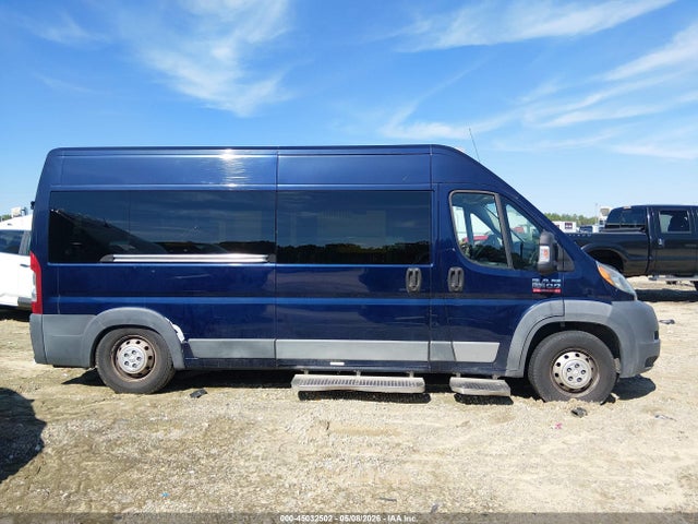 45032502 :رقم المزاد ، 3C6TRVPG6GE114354 vin ، 2016 Ram Promaster 2500 Window Van High Roof مزاد بيع