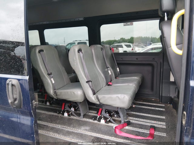45032502 :رقم المزاد ، 3C6TRVPG6GE114354 vin ، 2016 Ram Promaster 2500 Window Van High Roof مزاد بيع