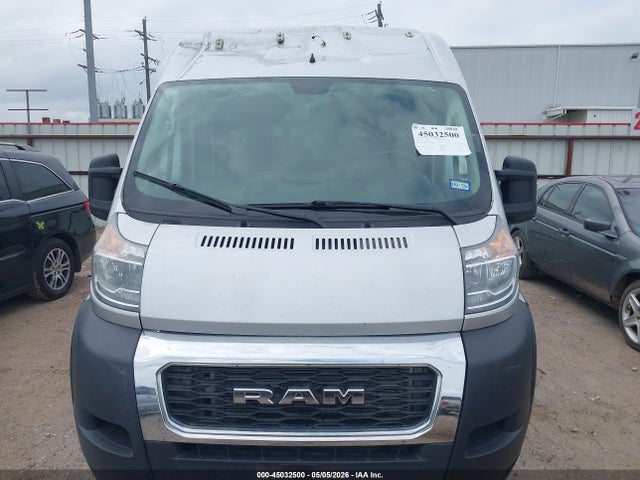 Продажа на аукционе авто 2021 Ram Promaster 2500 Window Van High Roof 159 Wb, vin: 3C6LRVPG3ME506753, номер лота: 45032500