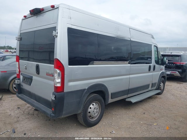 Продажа на аукционе авто 2021 Ram Promaster 2500 Window Van High Roof 159 Wb, vin: 3C6LRVPG3ME506753, номер лота: 45032500