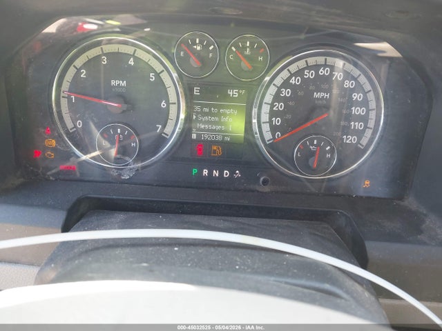Продаж на аукціоні авто 2009 Dodge Ram 1500 Slt/sport/trx, vin: 1D3HB18P09S815411, номер лоту: 45032525