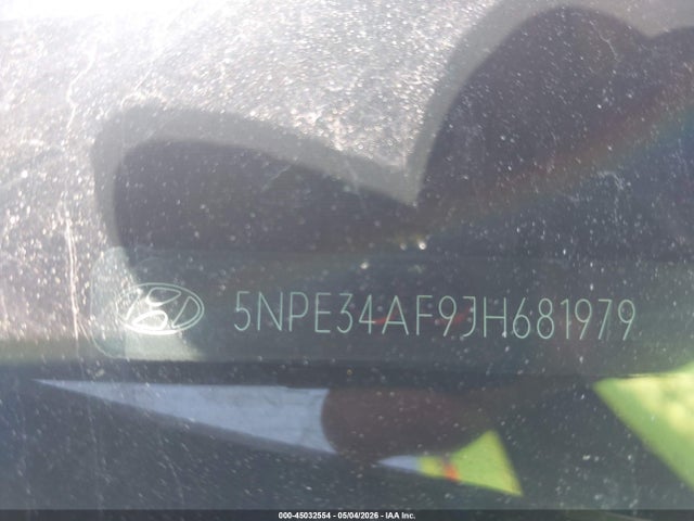 Aukcja sprzedaży 2018 Hyundai Sonata Sel, vin: 5NPE34AF9JH681979, numer aukcji: 45032554