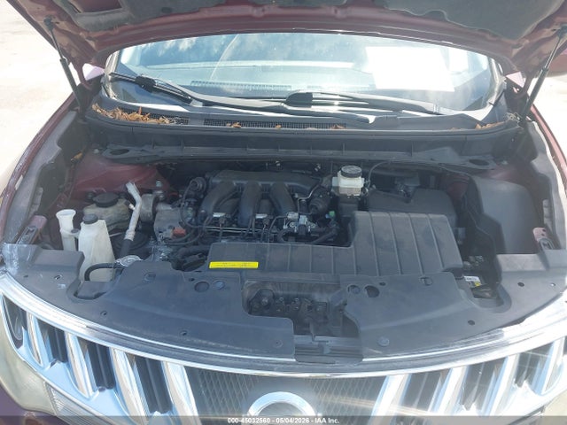 Aukcja sprzedaży 2009 Nissan Murano Sl, vin: JN8AZ18U59W004227, numer aukcji: 45032560