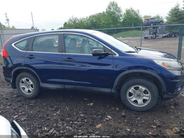 2015 Honda Cr-v Lx მანქანა იყიდება აუქციონზე, vin: 2HKRM4H3XFH602403, აუქციონის ნომერი: 45032566