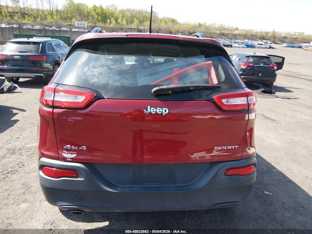 2015 Jeep Cherokee Sport მანქანა იყიდება აუქციონზე, vin: 1C4PJMAB6FW776674, აუქციონის ნომერი: 45032582