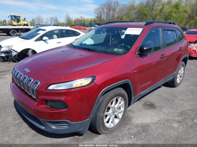 2015 Jeep Cherokee Sport მანქანა იყიდება აუქციონზე, vin: 1C4PJMAB6FW776674, აუქციონის ნომერი: 45032582
