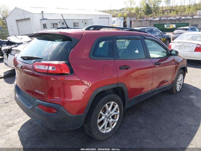 2015 Jeep Cherokee Sport მანქანა იყიდება აუქციონზე, vin: 1C4PJMAB6FW776674, აუქციონის ნომერი: 45032582
