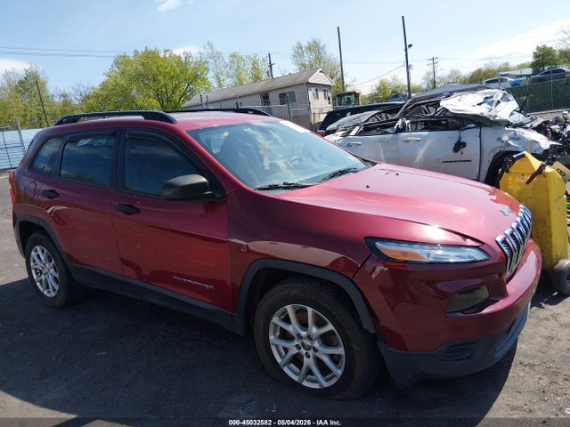 2015 Jeep Cherokee Sport მანქანა იყიდება აუქციონზე, vin: 1C4PJMAB6FW776674, აუქციონის ნომერი: 45032582