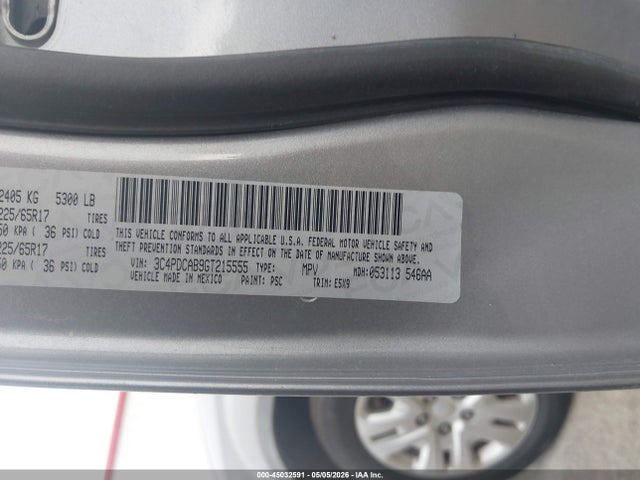 Продаж на аукціоні авто 2016 Dodge Journey Se, vin: 3C4PDCAB9GT215555, номер лоту: 45032591