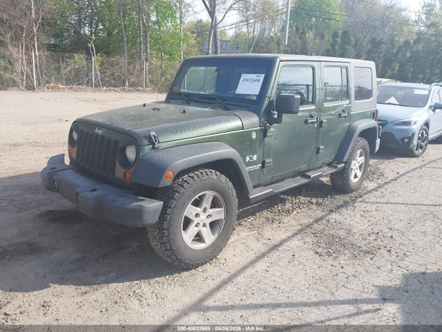 2008 Jeep Wrangler Unlimited X მანქანა იყიდება აუქციონზე, vin: 1J4GA39178L590503, აუქციონის ნომერი: 45032608
