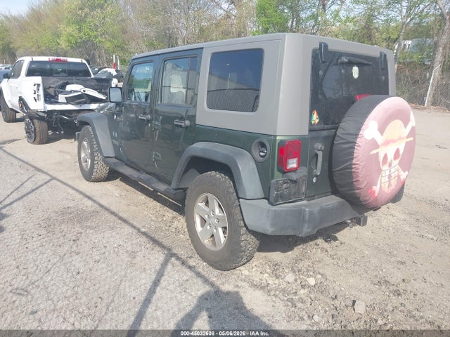 2008 Jeep Wrangler Unlimited X მანქანა იყიდება აუქციონზე, vin: 1J4GA39178L590503, აუქციონის ნომერი: 45032608