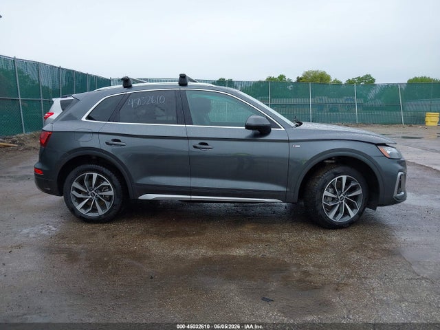 2022 Audi Q5 Premium 45 Tfsi S Line Quattro S Tronic მანქანა იყიდება აუქციონზე, vin: WA1GAAFY1N2091137, აუქციონის ნომერი: 45032610