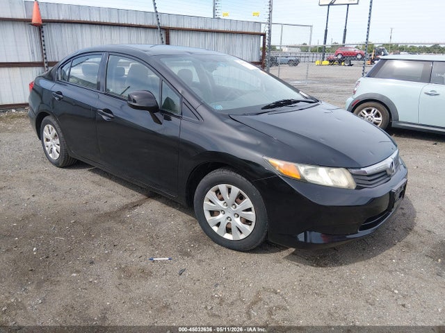 2012 Honda Civic Lx მანქანა იყიდება აუქციონზე, vin: 19XFB2F59CE072863, აუქციონის ნომერი: 45032636