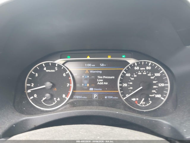 1N4BL4DV5NN368283 Nissan Altima Sv Fwd