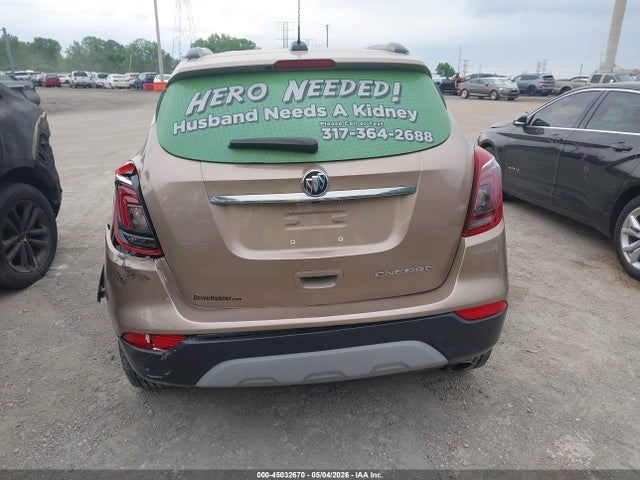Aukcja sprzedaży 2019 Buick Encore Fwd Preferred, vin: KL4CJASB2KB854178, numer aukcji: 45032670