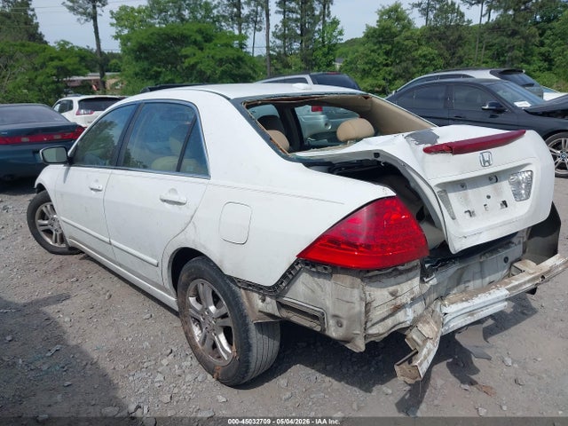 2007 Honda Accord 2.4 Ex მანქანა იყიდება აუქციონზე, vin: 1HGCM56867A021081, აუქციონის ნომერი: 45032709