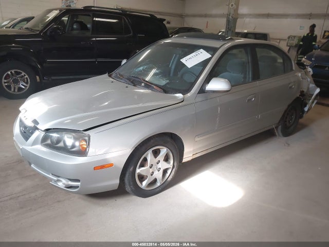 2005 Hyundai Elantra Gls/gt მანქანა იყიდება აუქციონზე, vin: KMHDN46D55U114138, აუქციონის ნომერი: 45032814