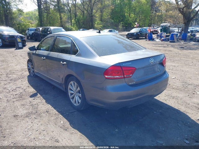 45032870 :رقم المزاد ، 1VWCP7A31CC021420 vin ، 2012 Volkswagen Passat 2.5l Sel مزاد بيع