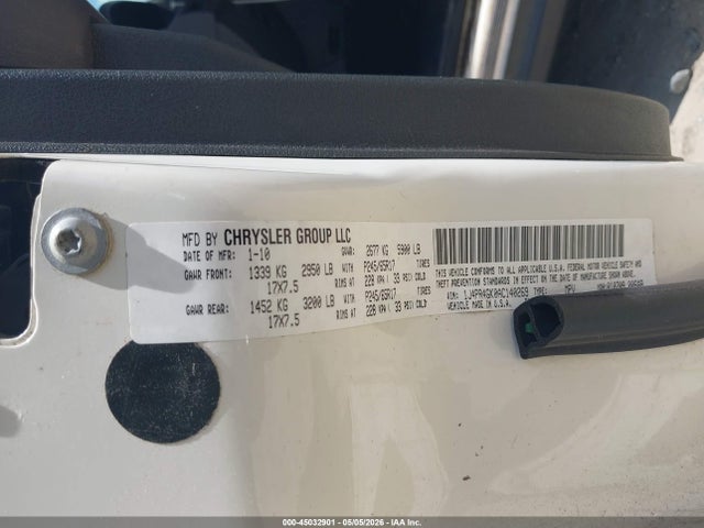 Продажа на аукционе авто 2010 Jeep Grand Cherokee Laredo, vin: 1J4PR4GK0AC140269, номер лота: 45032901