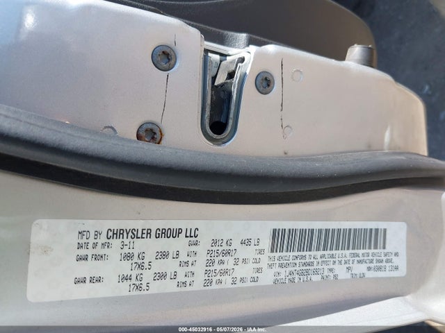 Продаж на аукціоні авто 2011 Jeep Patriot Latitude X, vin: 1J4NT4GB2BD169213, номер лоту: 45032916