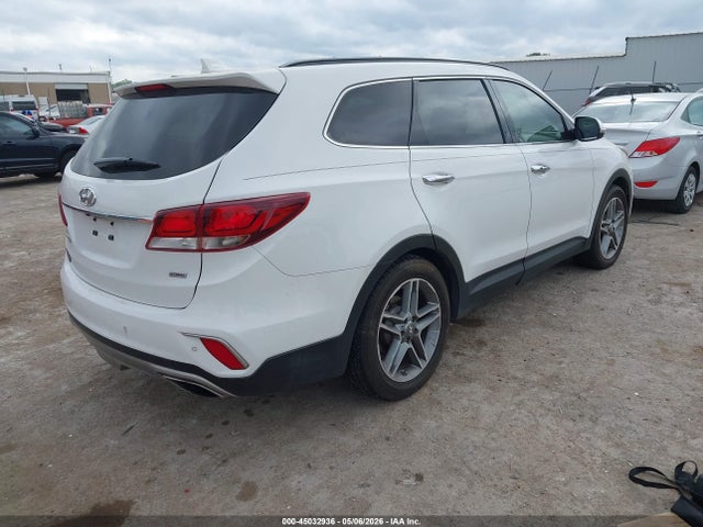 2017 Hyundai Santa Fe Se Ultimate მანქანა იყიდება აუქციონზე, vin: KM8SR4HF6HU198307, აუქციონის ნომერი: 45032936