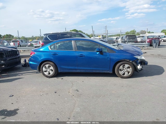 Aukcja sprzedaży 2013 Honda Civic Lx, vin: 2HGFB2F54DH560772, numer aukcji: 45032947