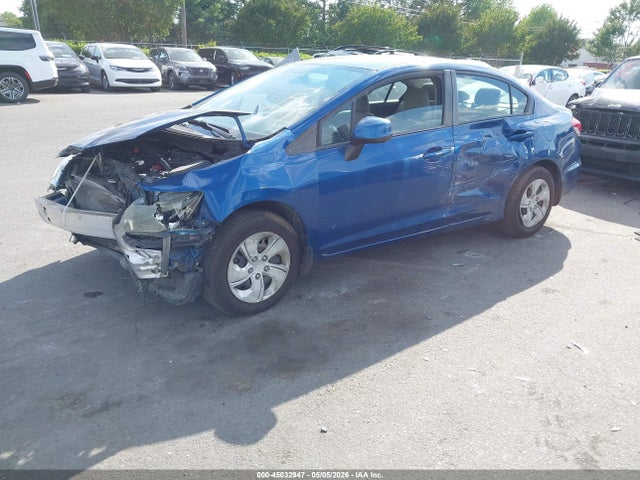 Aukcja sprzedaży 2013 Honda Civic Lx, vin: 2HGFB2F54DH560772, numer aukcji: 45032947