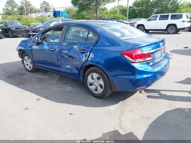 Aukcja sprzedaży 2013 Honda Civic Lx, vin: 2HGFB2F54DH560772, numer aukcji: 45032947