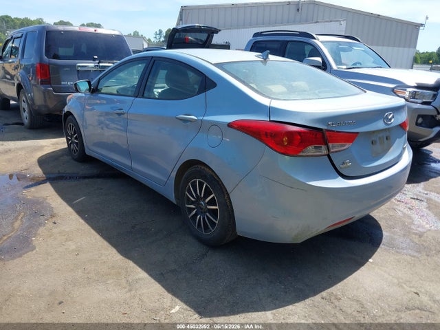 2012 Hyundai Elantra Limited (ulsan Plant) მანქანა იყიდება აუქციონზე, vin: KMHDH4AEXCU333973, აუქციონის ნომერი: 45032992