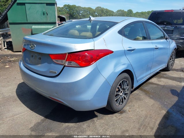 2012 Hyundai Elantra Limited (ulsan Plant) მანქანა იყიდება აუქციონზე, vin: KMHDH4AEXCU333973, აუქციონის ნომერი: 45032992