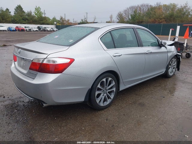45033081 :رقم المزاد ، 1HGCR2F50EA030202 vin ، 2014 Honda Accord Sport مزاد بيع