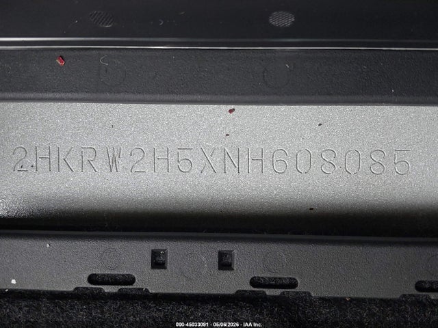 2022 Honda Cr-v Awd Ex მანქანა იყიდება აუქციონზე, vin: 2HKRW2H5XNH608085, აუქციონის ნომერი: 45033091
