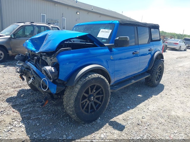 45033095 :رقم المزاد ، 1FMEE5DP0PLA90377 vin ، 2023 Ford Bronco Black Diamond مزاد بيع