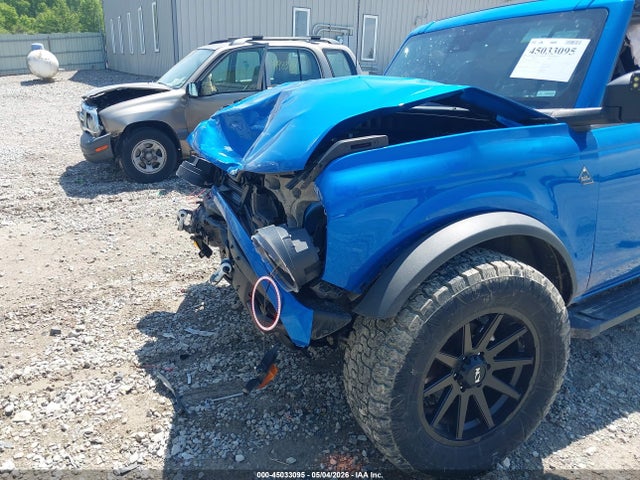 45033095 :رقم المزاد ، 1FMEE5DP0PLA90377 vin ، 2023 Ford Bronco Black Diamond مزاد بيع